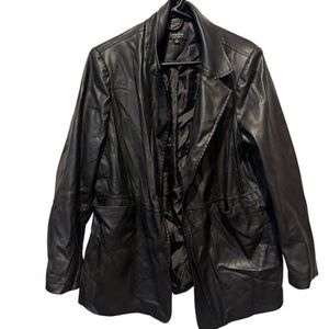 CoffeeShop Black Leather Jacket